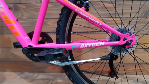 Bicicleta Capriolo Oxygen 24 V-brake pink blue - imagine 5