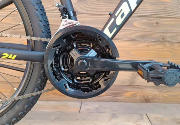 Bicicleta Capriolo Oxygen 24 Disc brake black yellow - imagine 5