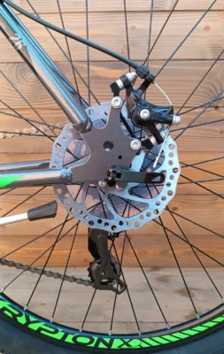 Bicicleta Capriolo Oxygen 26 silver green 20 - imagine 8