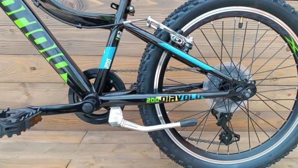 Bicicleta Capriolo MTB 20 DIAVOLO 200 black green 11 - imagine 5