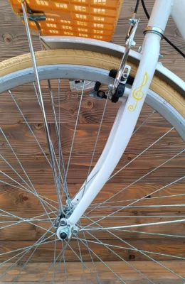 Bicicleta Capriolo Melody 28HT 7 viteze white bej 19 - imagine 5