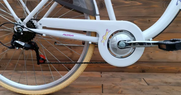 Bicicleta Capriolo Melody 28HT 7 viteze white bej 19 - imagine 6