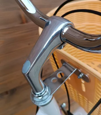 Bicicleta Capriolo Melody 28HT 7 viteze white bej 19 - imagine 8