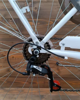 Bicicleta Capriolo Melody 28HT 7 viteze white bej 19 - imagine 9