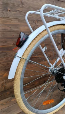 Bicicleta Capriolo Melody 28HT 7 viteze white black 19 - imagine 11