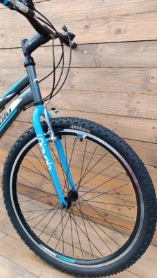 Bicicleta Capriolo 26 Diavolo 600 grey blue 17 - imagine 3