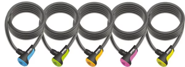 Antifurt bicicleta ONGUARD culori diferite 8156 180cm,12mm