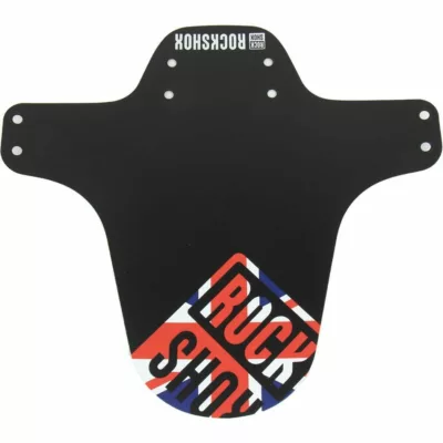 Aparatori noroi MTB Rockshox universal front black UK flag