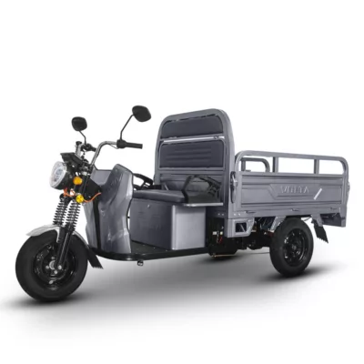 Triciclu electric model APT5 gri 3900W 72V 60Ah autonomie 70 km fara permis