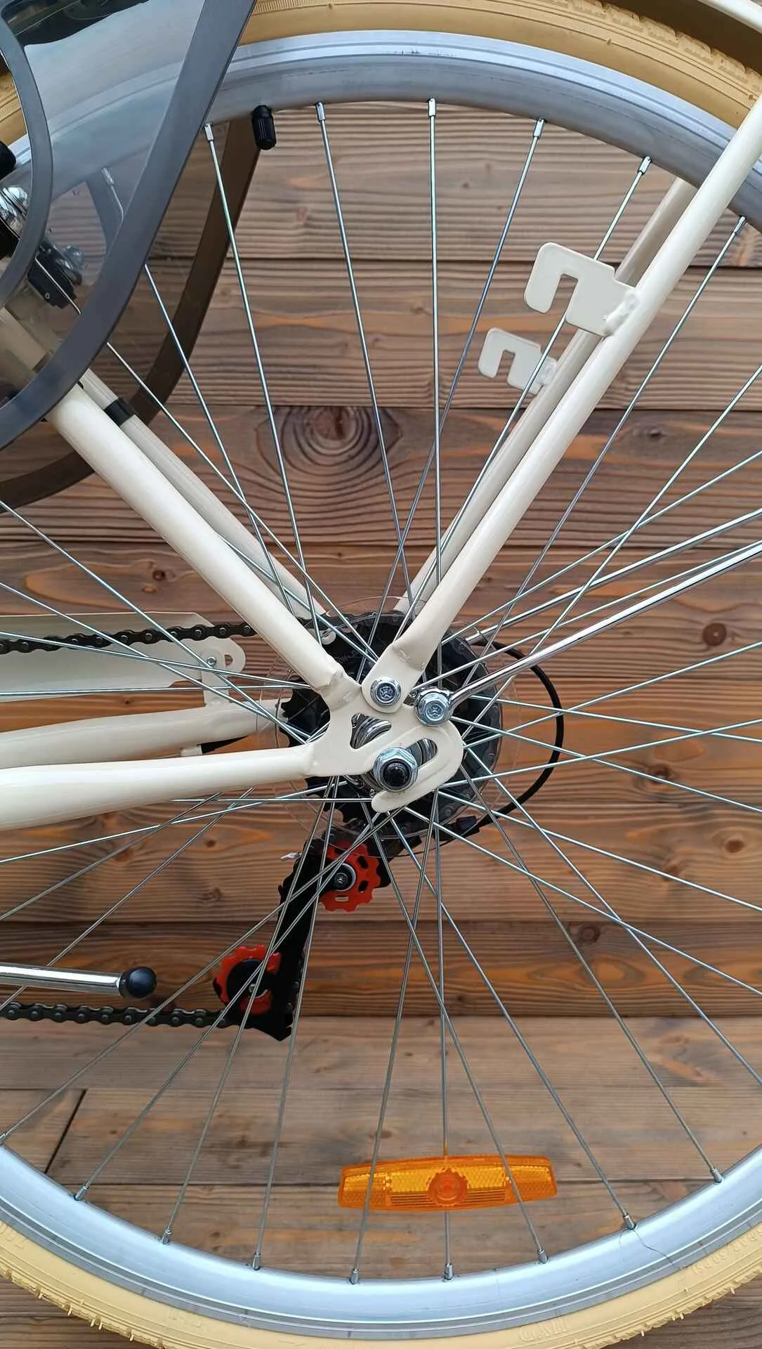 Bicicleta dama 28 Capriolo Melody oras 7 viteze bej 19 - imagine 7