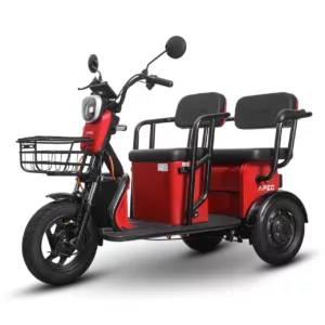 Triciclu electric model APM5 rosu 1000W