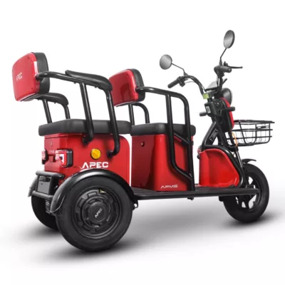 Triciclu electric model APM5 rosu 1000W - imagine 2