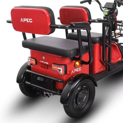 Triciclu electric model APM5 rosu 1000W - imagine 3