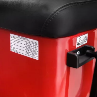 Triciclu electric model APM5 rosu 1000W - imagine 8