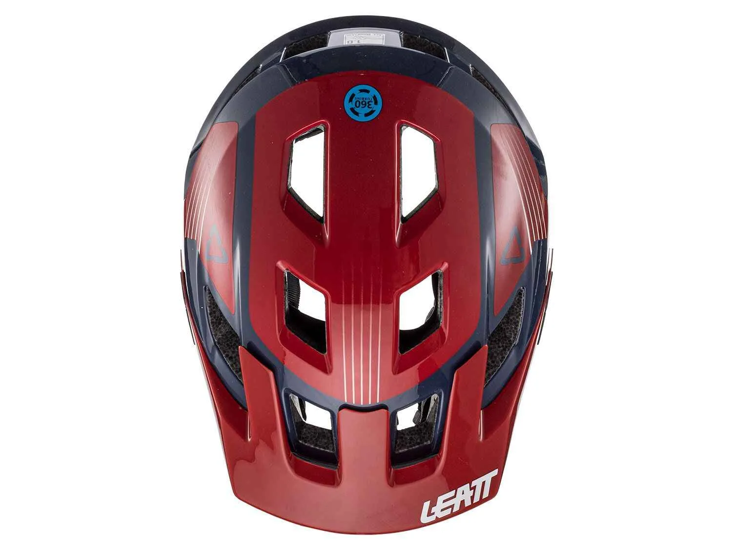 Casca Leatt MTB All Mountain 1.0 junior XS chilli - imagine 3