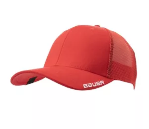 Sapca Bauer Mesh red YTH