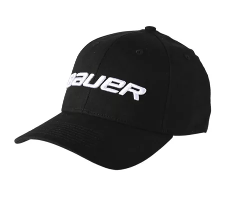 Sapca Bauer Core fitted blk SR S/M