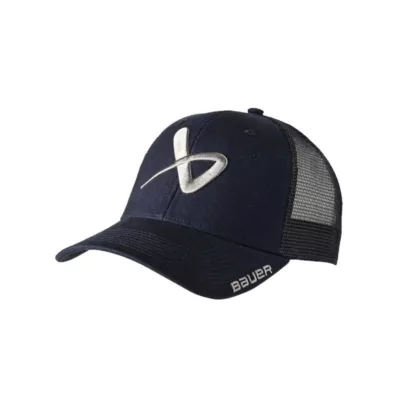 Sapca Bauer Core fitted navy YTH