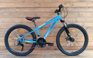 Bicicleta Capriolo Oxygen 24 Disc brake albastru alb