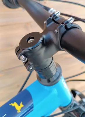 Bicicleta Capriolo Oxygen 24 Disc brake albastru alb - imagine 5
