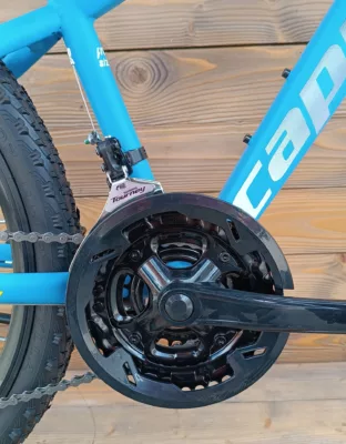Bicicleta Capriolo Oxygen 24 Disc brake albastru alb - imagine 6