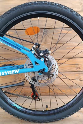Bicicleta Capriolo Oxygen 24 Disc brake albastru alb - imagine 8