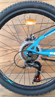 Bicicleta Capriolo Oxygen 24 Disc brake albastru alb - imagine 9