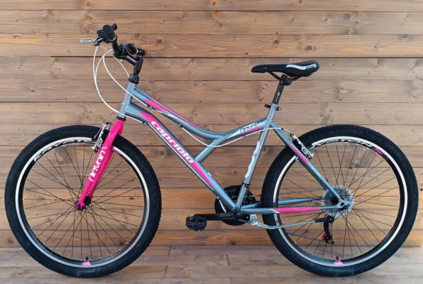 Bicicleta Capriolo 26 Diavolo 600 grey-pink 19 - imagine 2