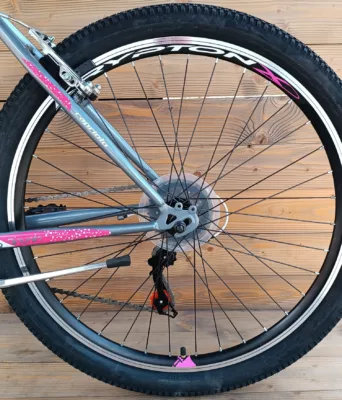 Bicicleta Capriolo 26 Diavolo 600 grey-pink 19 - imagine 8