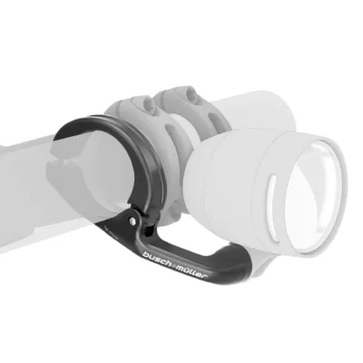 Clema pentru far fata BM aluminium 25.4/31.8mm negru 470LHA25/31PB