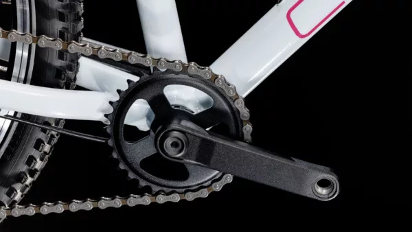Bicicleta Cube Numove 240 alb roz 24 aluminiu - imagine 3