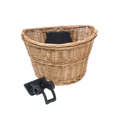 Cos fata impletit maro bicicleta 36x26x22cm