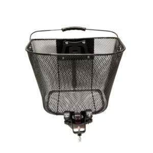 Cos fata negru ghidon 35x26x26.5cm clip-on