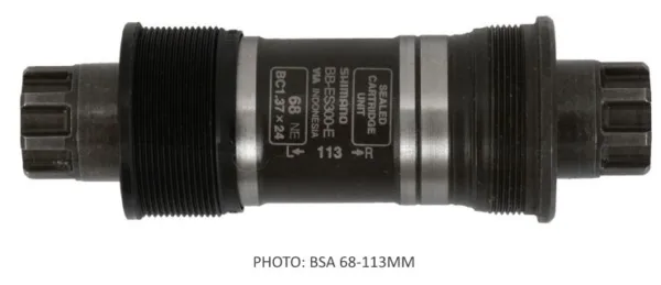Monobloc Shimano BB-ES300 68/118 mm BSA Octalink