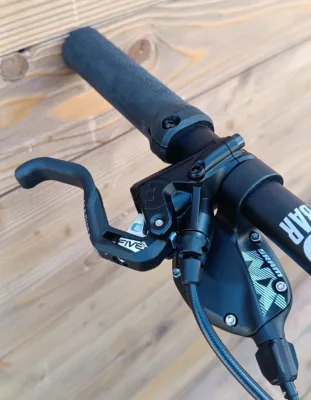 e-bike Haibike AllTrail 9 29 i720Wh 12-G XT 2023 XL glossy metal blue olive - imagine 12