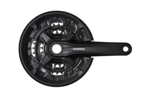 Angrenaj pedalier Shimano FC-MT210-3, 9 viteze, 170mm, 44X32X22T EFCMT2103CX422CL
