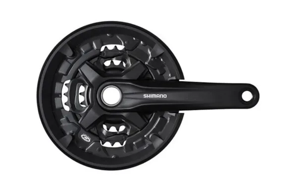 Angrenaj pedalier Shimano FC-MT210-3, 9 viteze, 170mm, 44X32X22T EFCMT2103CX422CL