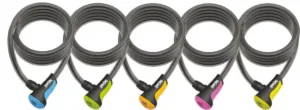Antifurt bicicleta ONGUARD culori diferite 8156 180cm,12mm