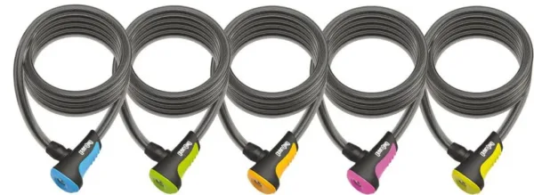 Antifurt bicicleta ONGUARD culori diferite 8156 180cm,12mm