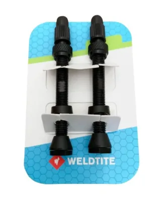 Valve set tubeless 20 x 55mm Presta Weldtite