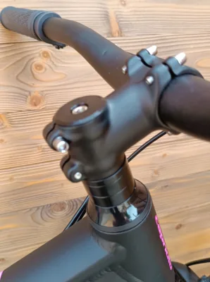 Bicicleta Capriolo MTB LC 24 black pink aluminiu - imagine 5