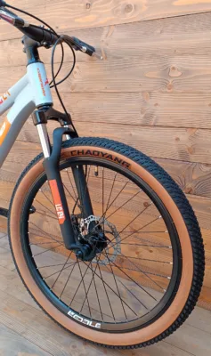 Bicicleta Capriolo MTB LC 24 grey orange aluminiu - imagine 3
