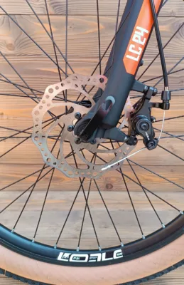 Bicicleta Capriolo MTB LC 24 grey orange aluminiu - imagine 4