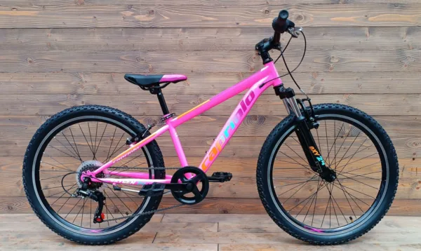 Bicicleta Capriolo Oxygen 24 V-brake pink blue