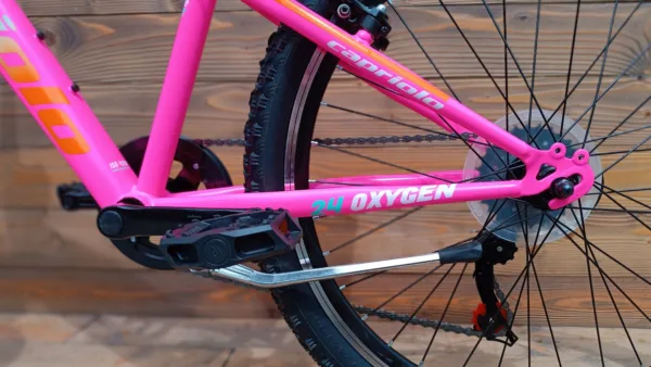 Bicicleta Capriolo Oxygen 24 V-brake pink blue - imagine 5