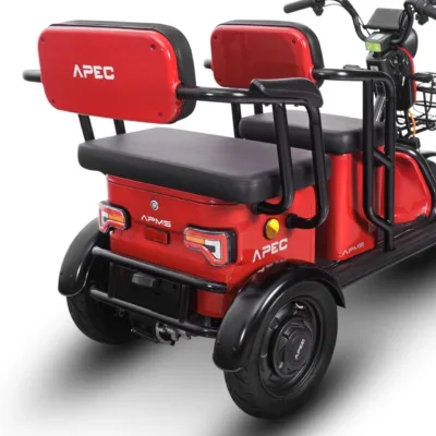 Triciclu electric model APM5 rosu 1000W - imagine 3