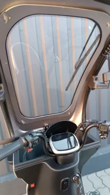 Triciclu electric Kuba Grape 25 Max capuccino putere motor 500W - imagine 14