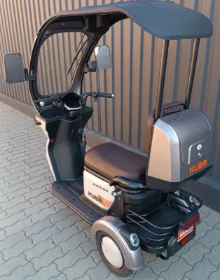 Triciclu electric Kuba Grape 25 Max capuccino putere motor 500W - imagine 3