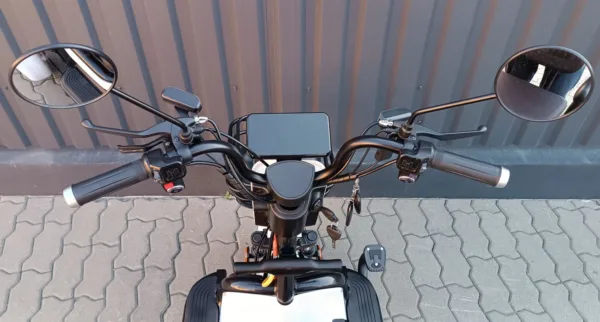 Triciclu electric Kuba Grape 15 alb putere motor 500W fara permis - imagine 12