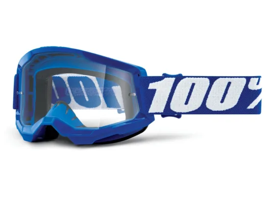 Ochelari 100Percent Strata 2 Goggle clear lens blue